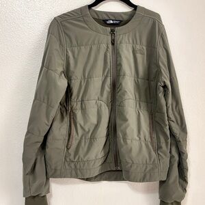 The North Face Women's Khaki Puffer Jacket